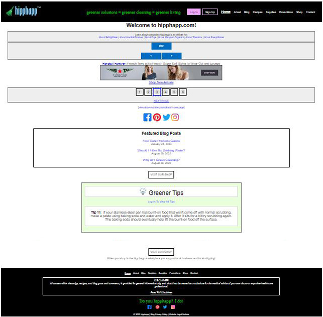 Open hipphapp.com using the link below, and experience automated features in a separate window.